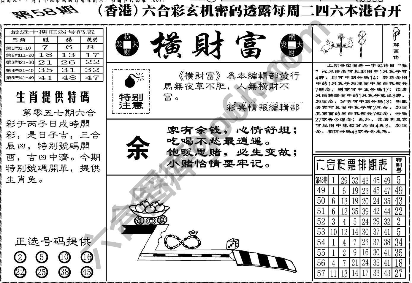 横财富