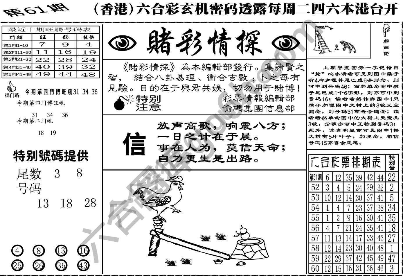 赌彩情探