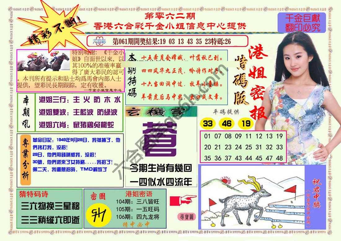港姐密报