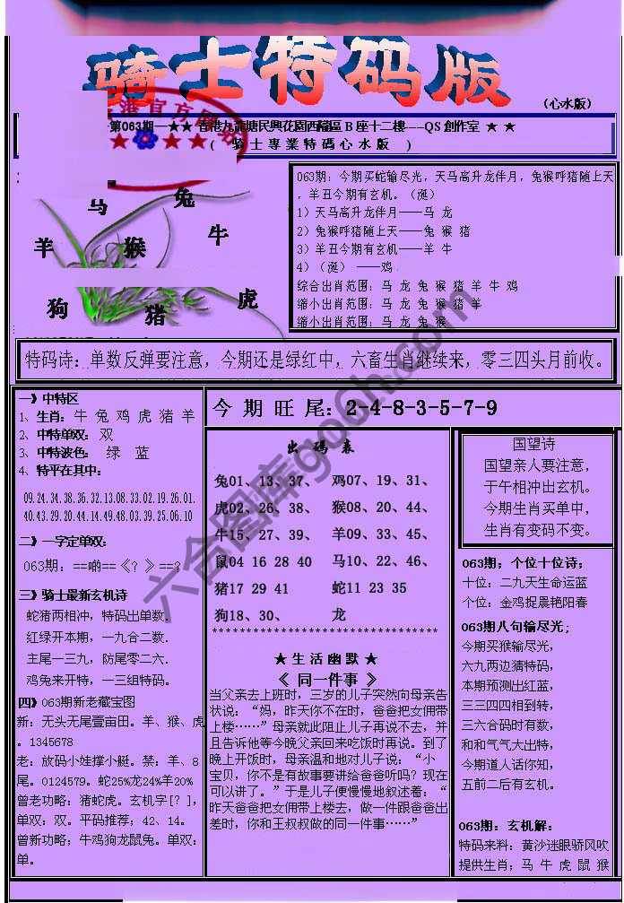 另类骑士特码版