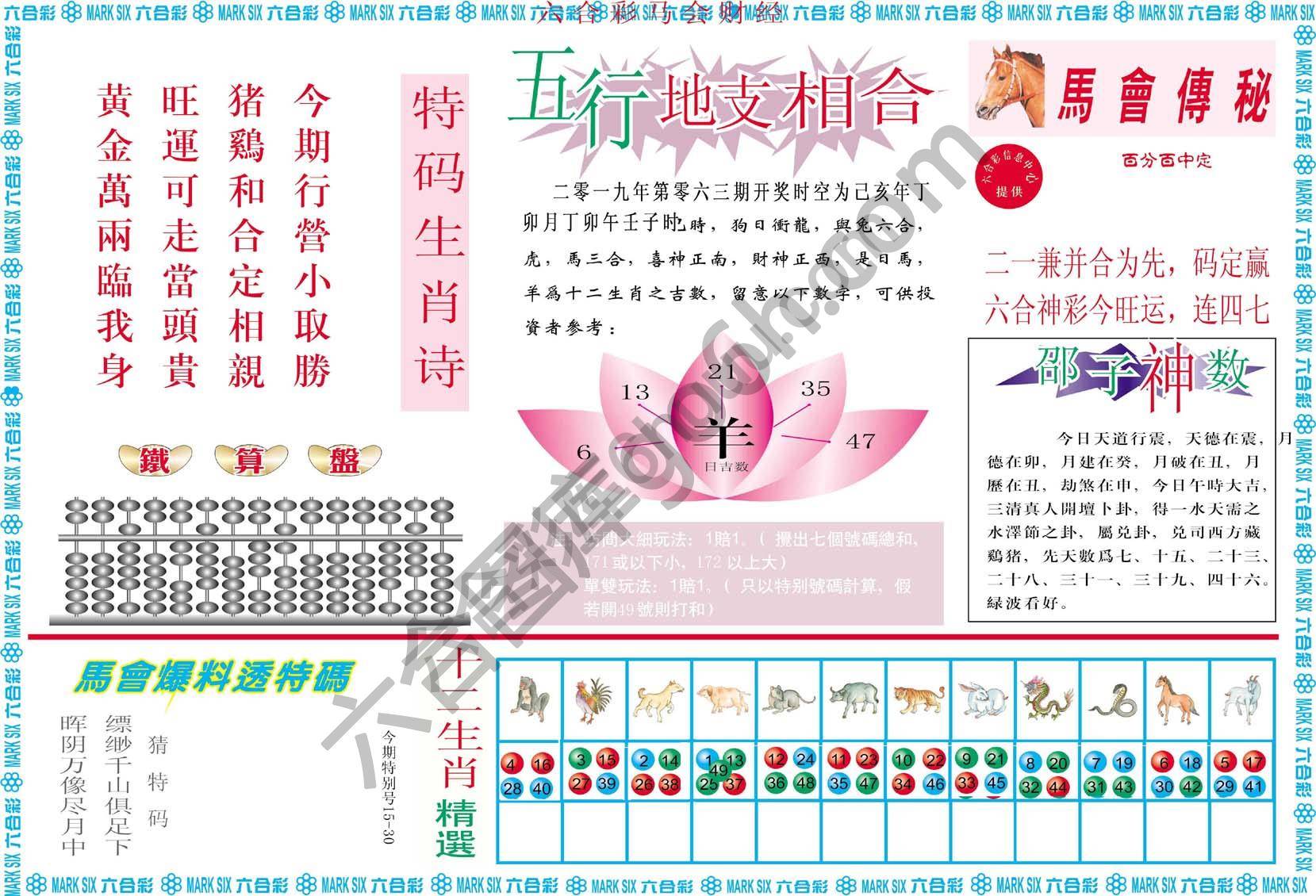 六合彩马会财经