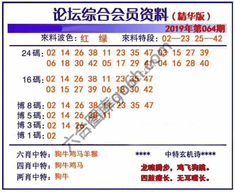 综合会员资料