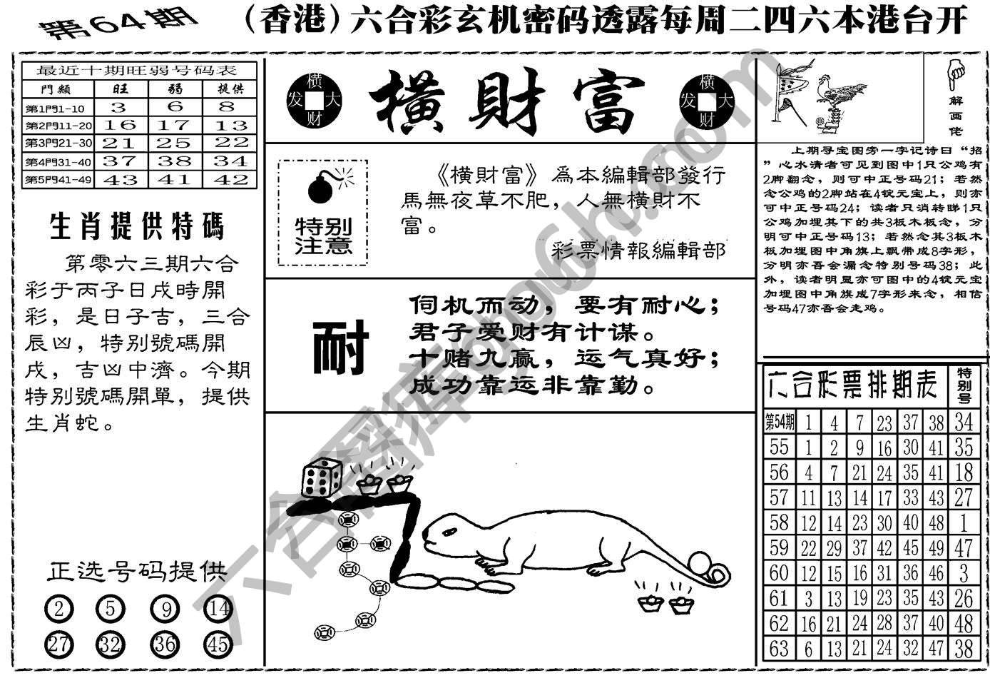 横财富