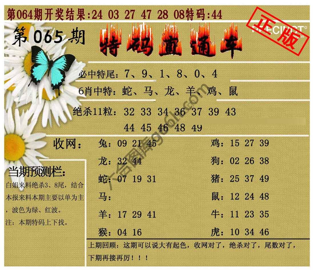 特码直通车