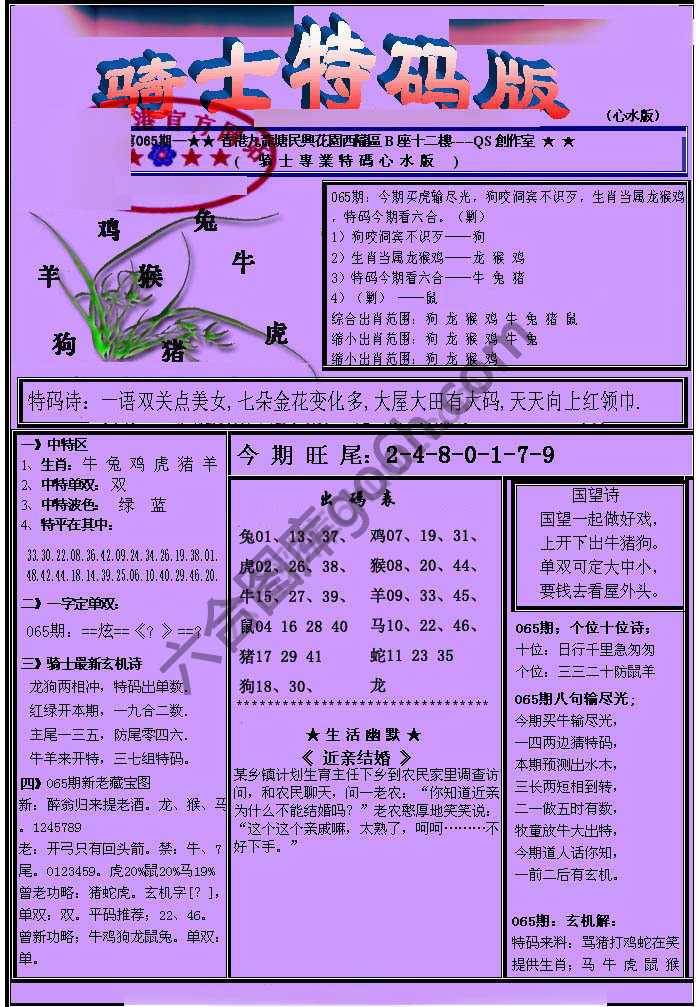 另类骑士特码版