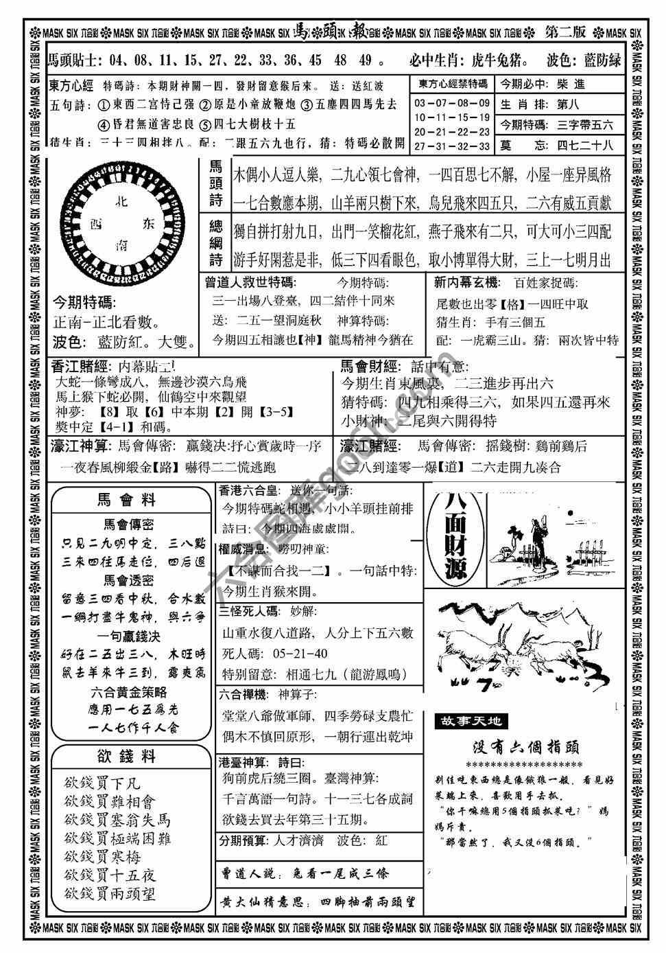 马头报