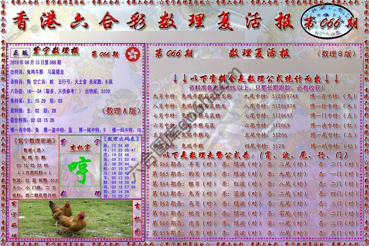 数理复活报