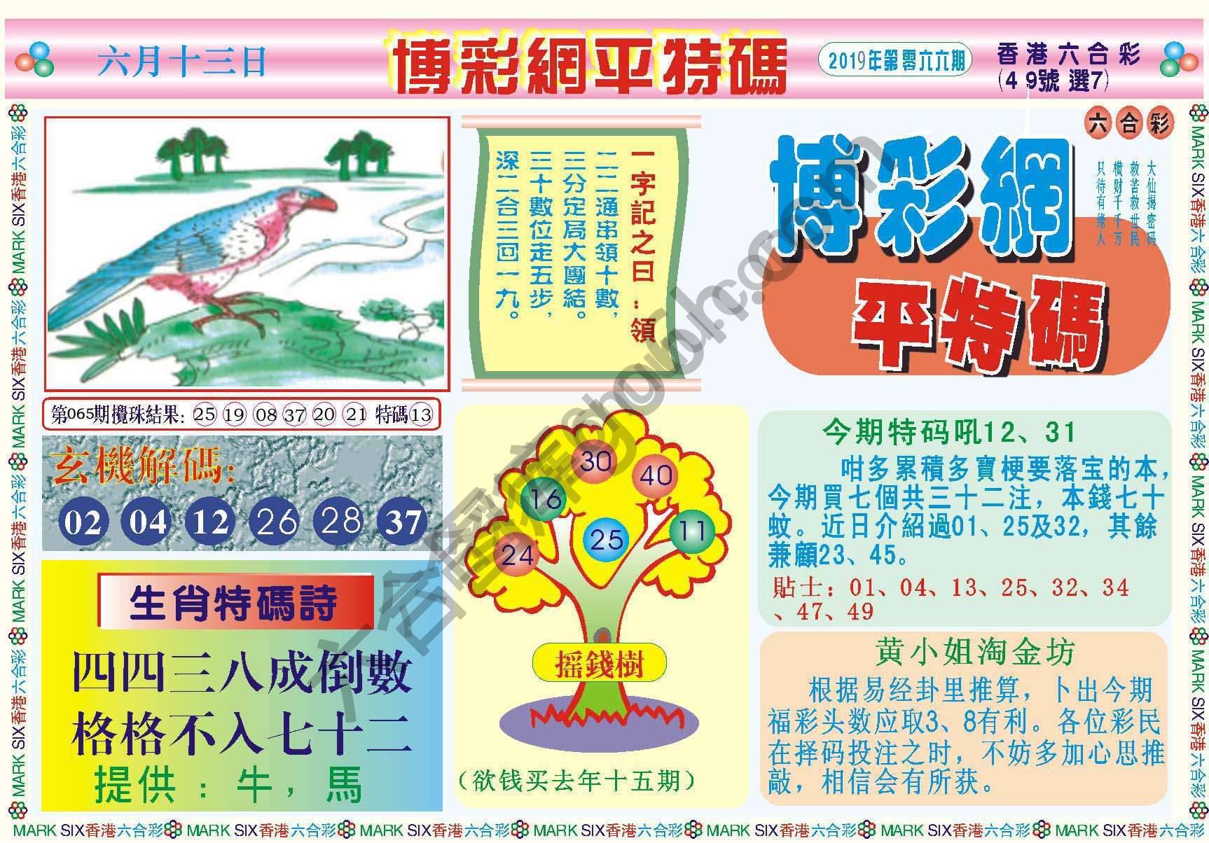 博彩网平特码