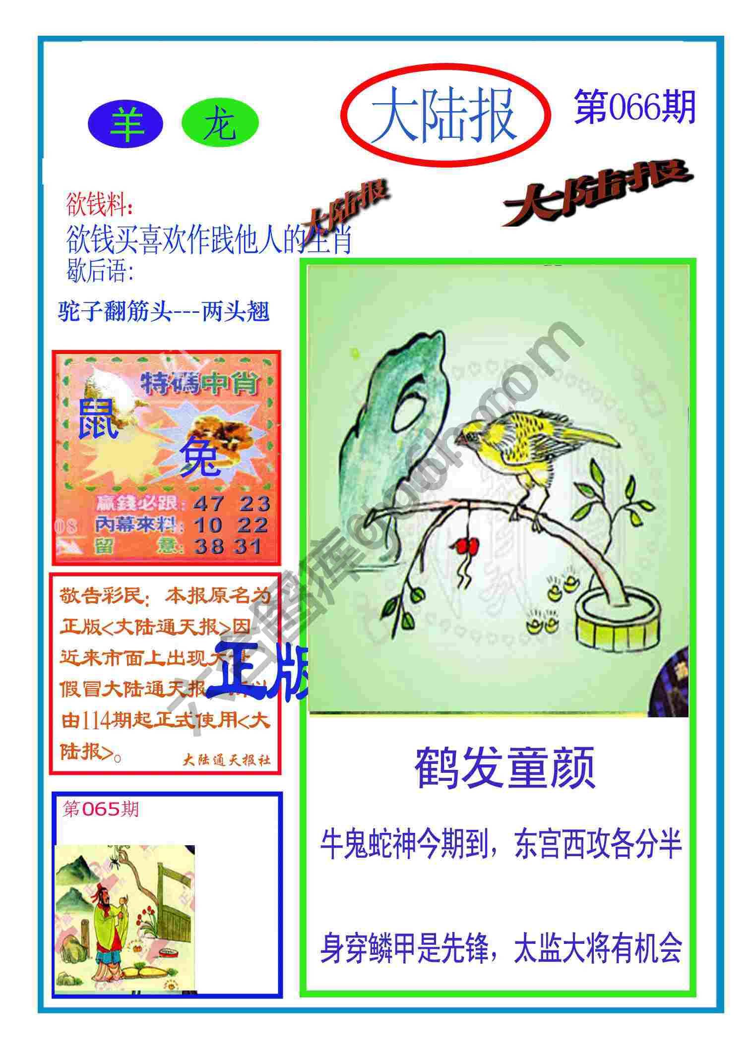 大陆报