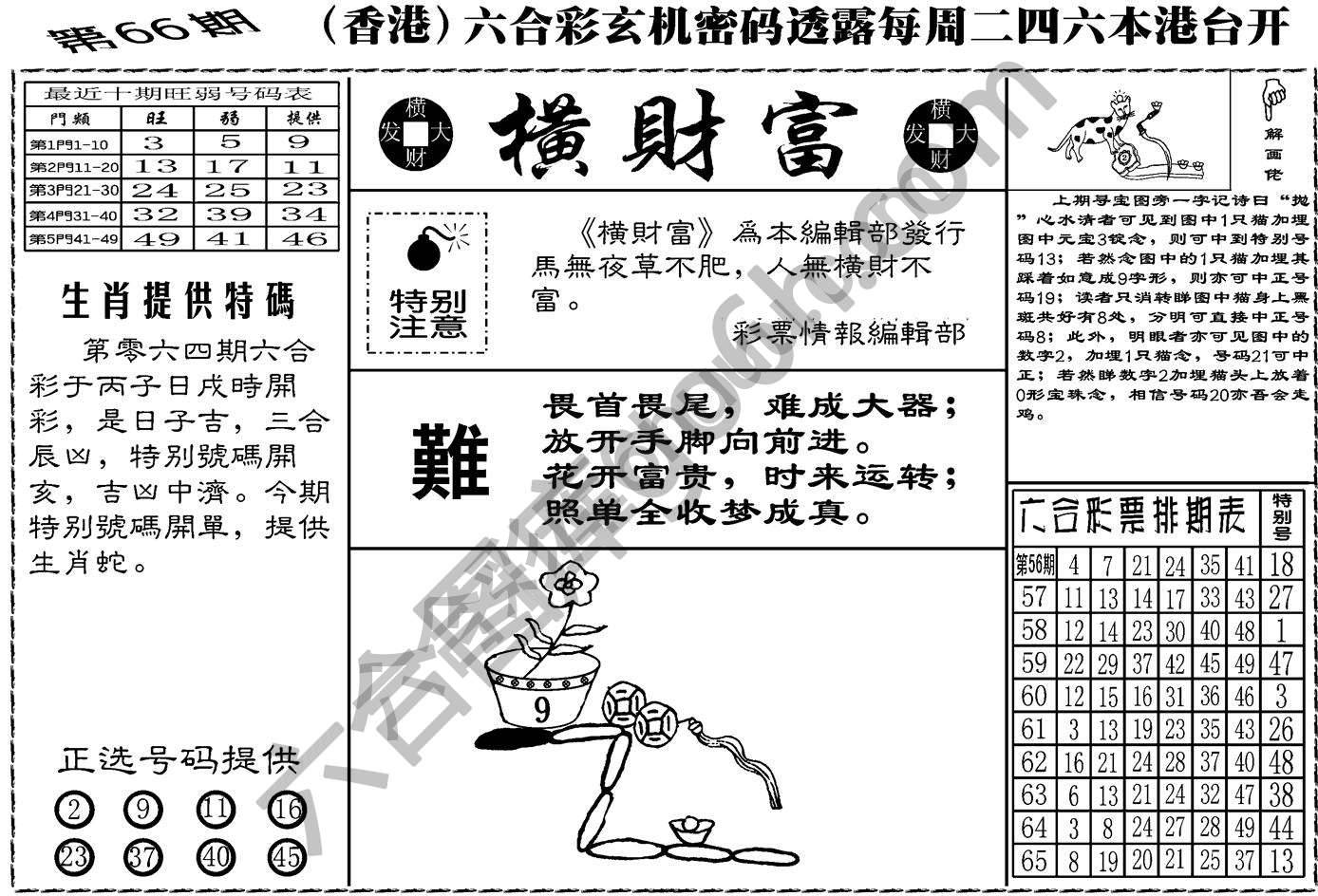 横财富