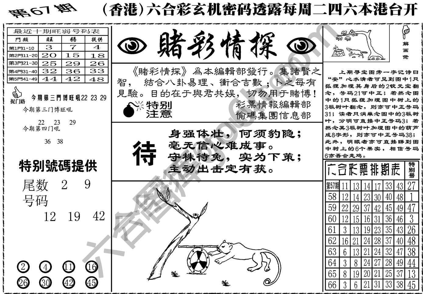 赌彩情探