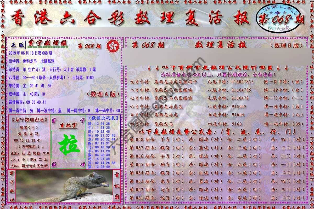 数理复活报