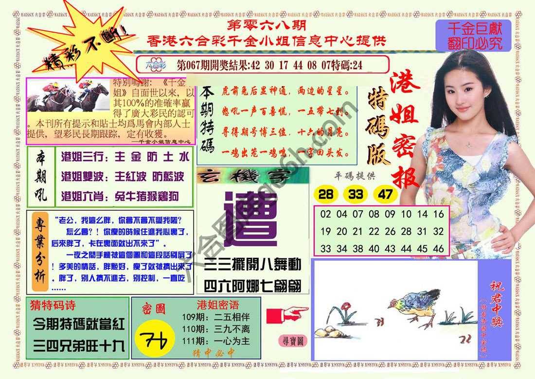 港姐密报