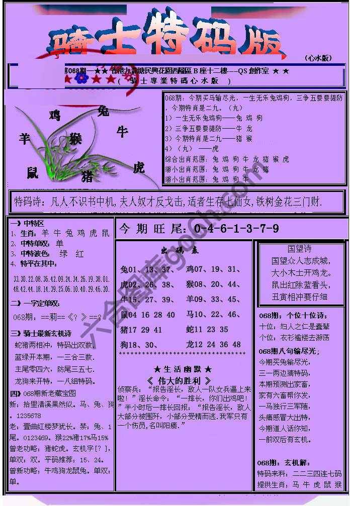 另类骑士特码版