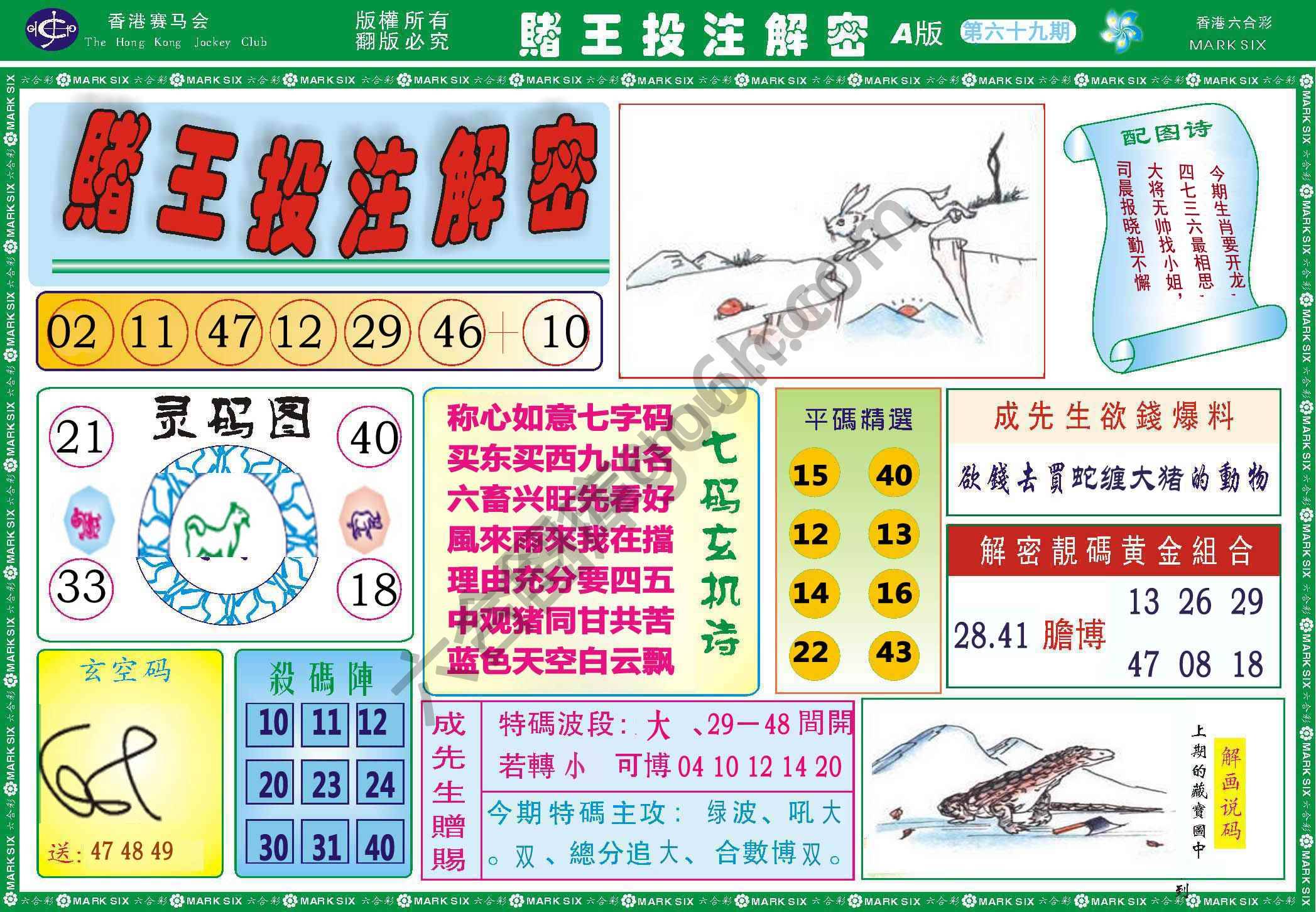 赌王投注解密