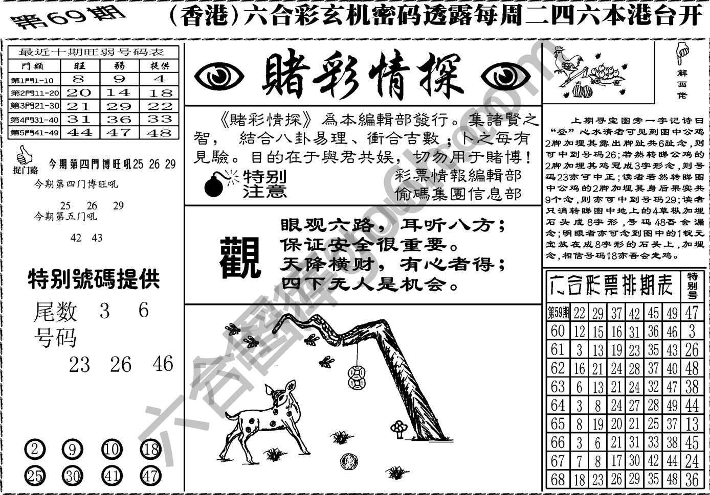 赌彩情探