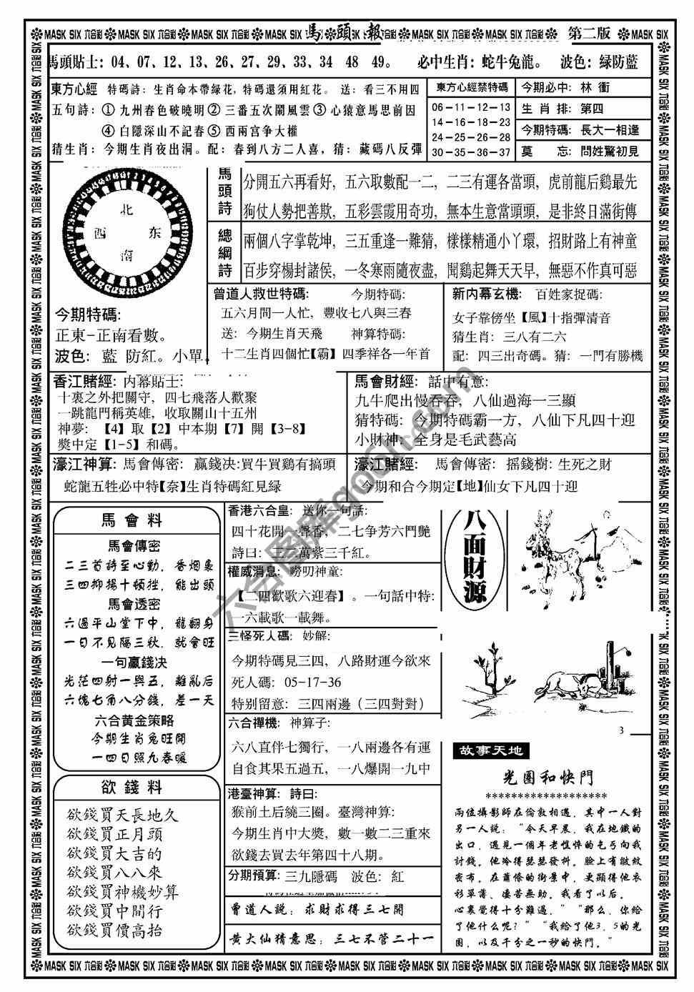马头报