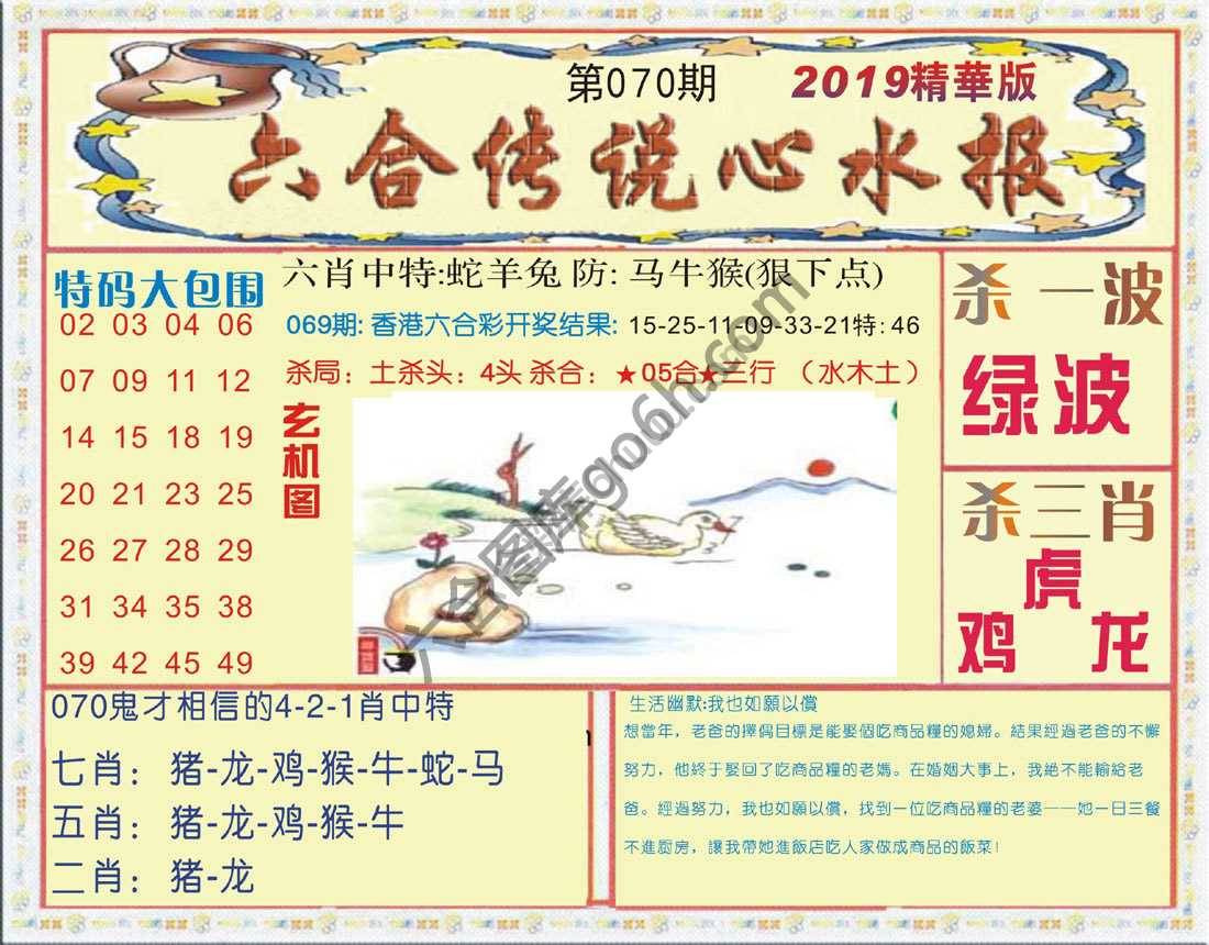 六合传说心水报