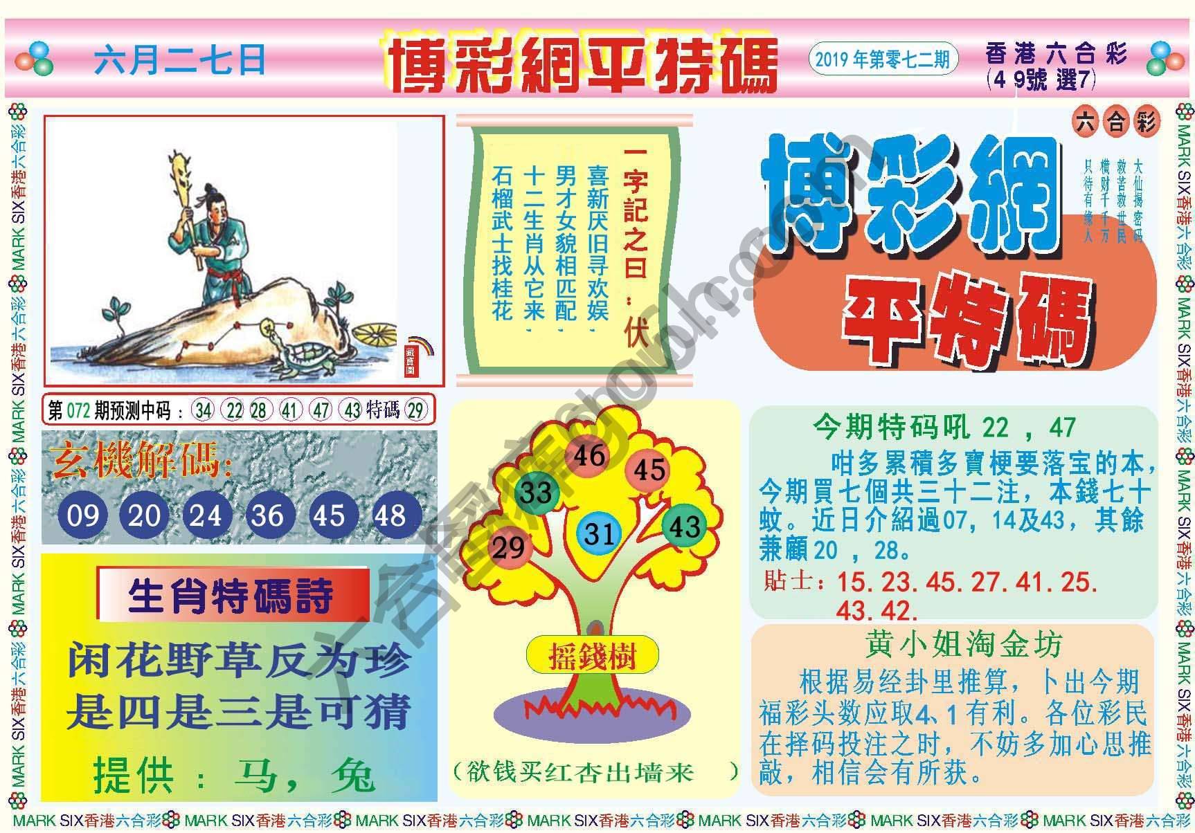 博彩网平特码