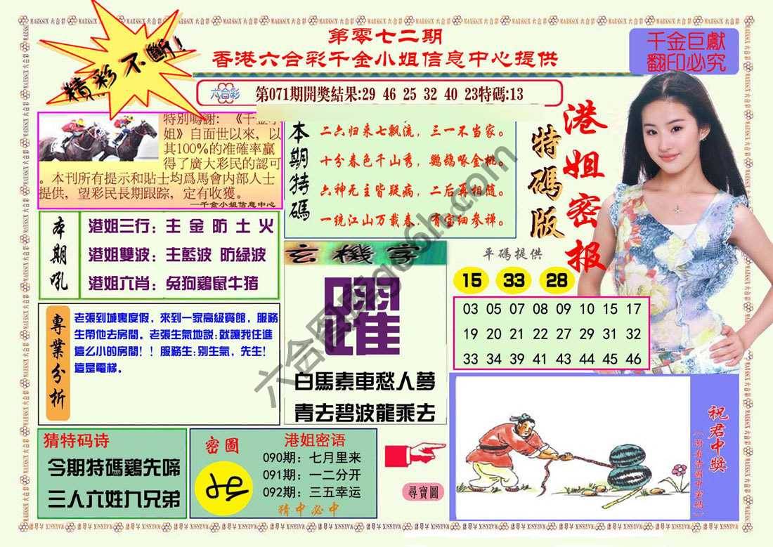 港姐密报