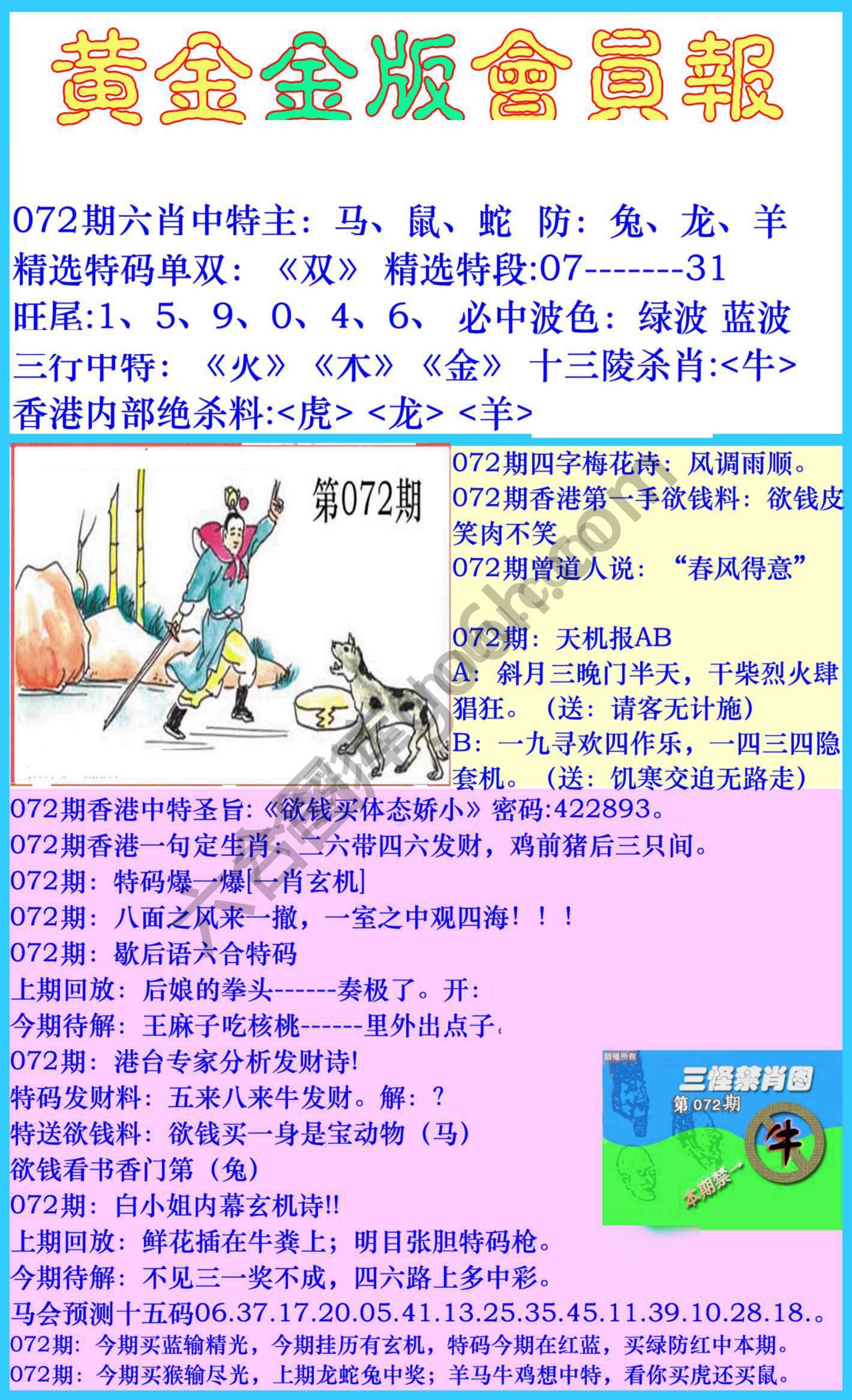 黄金金版会员报