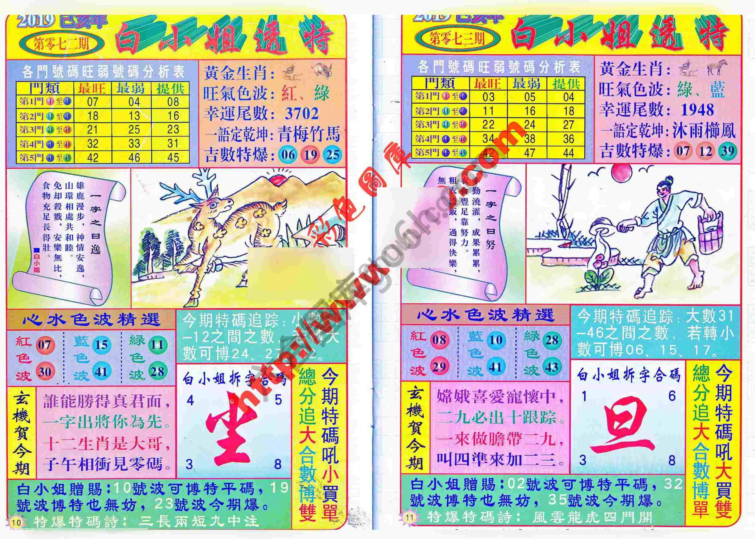 白小姐透特