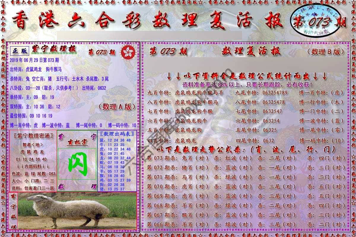 数理复活报