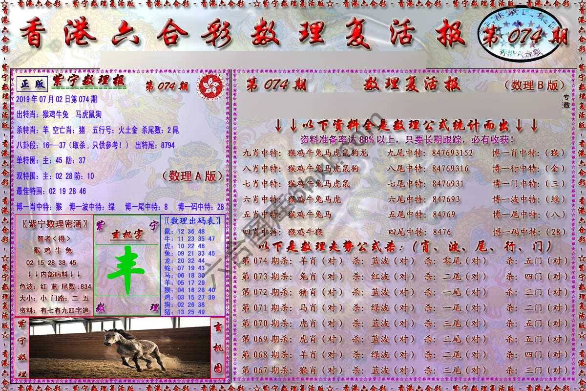 数理复活报