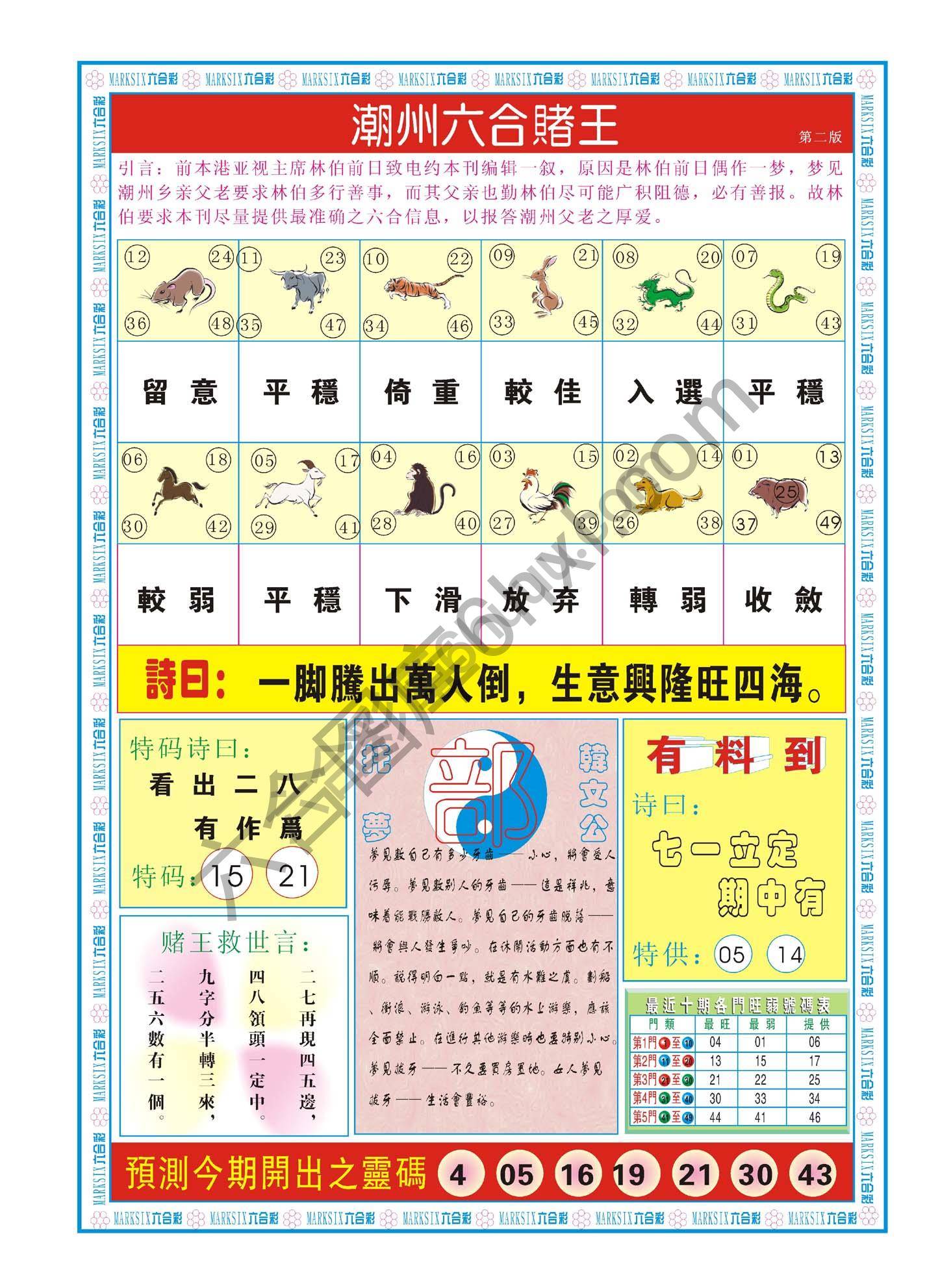 潮州六合赌王
