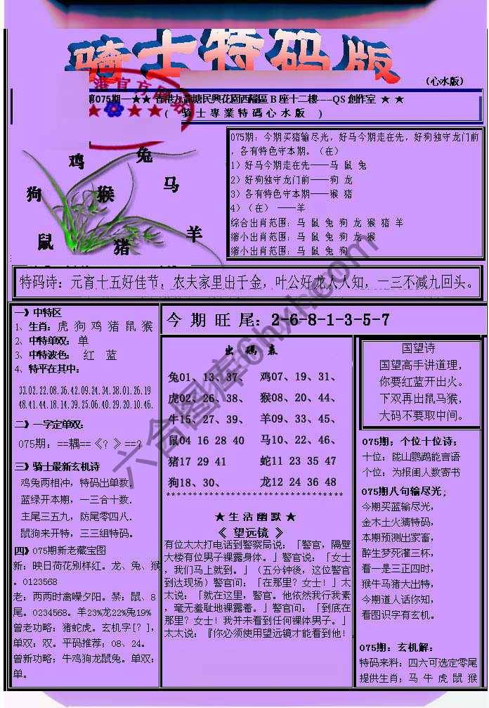 另类骑士特码版