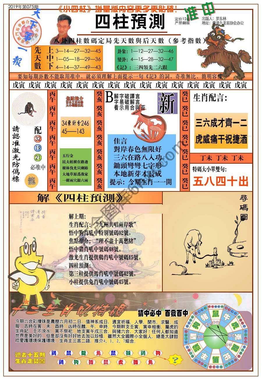 四柱预测