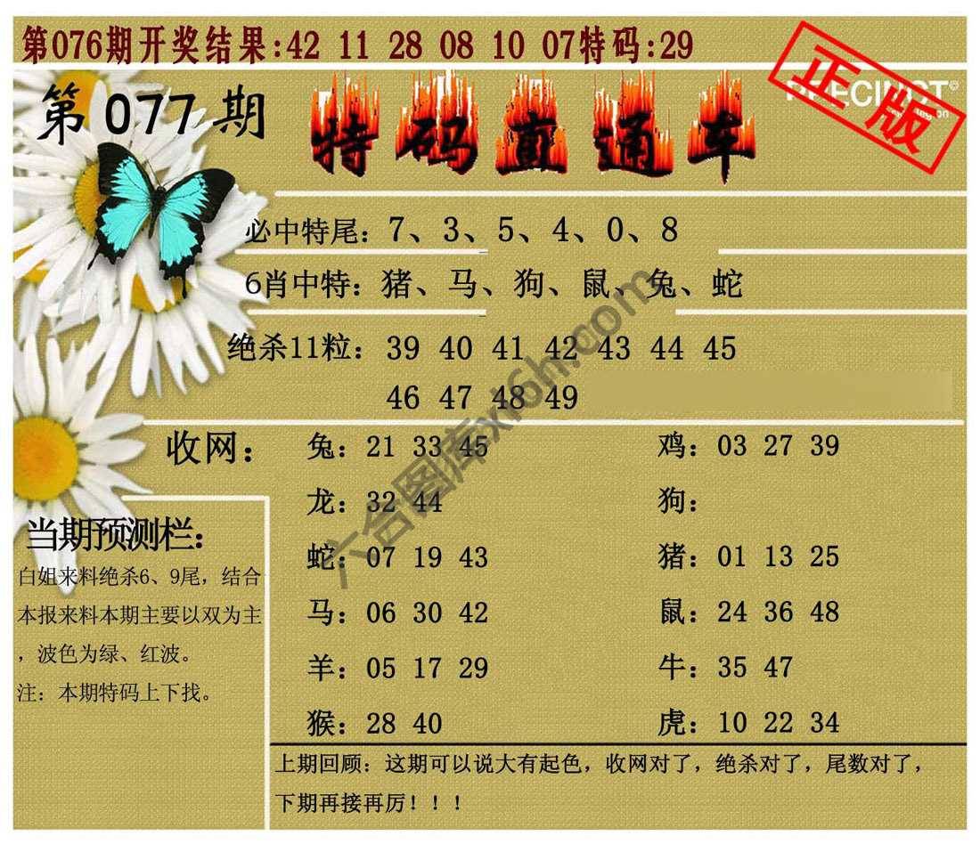 特码直通车