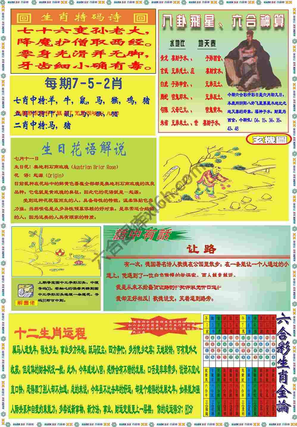 马经