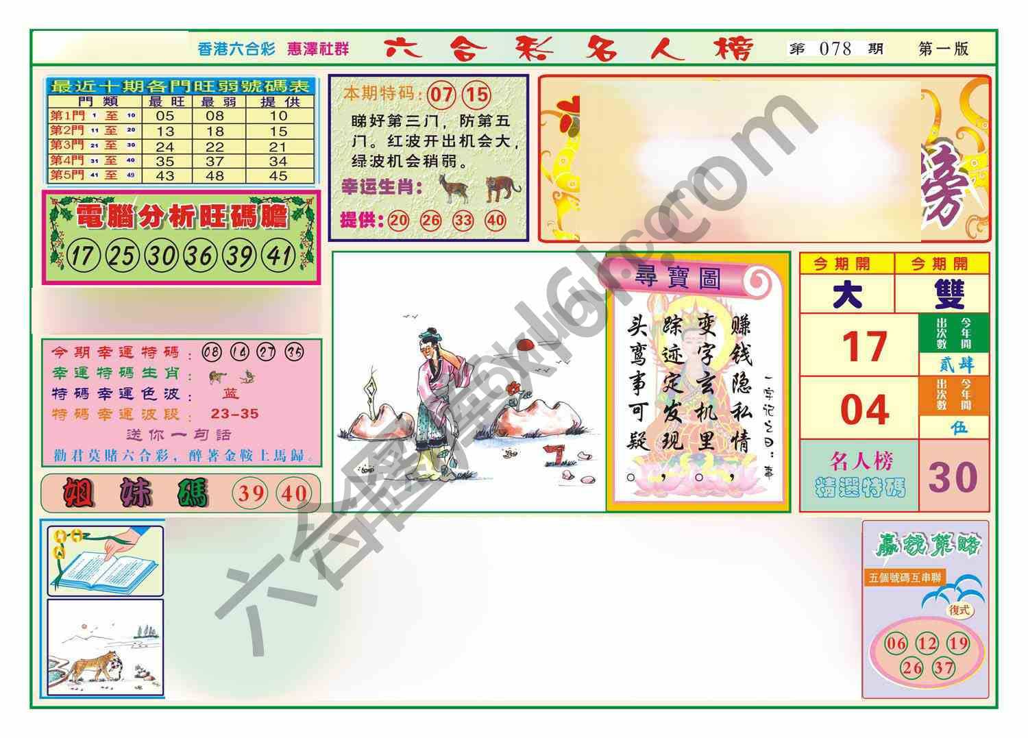 名人榜