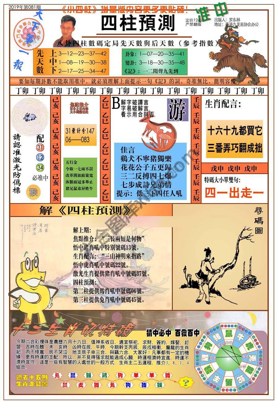四柱预测