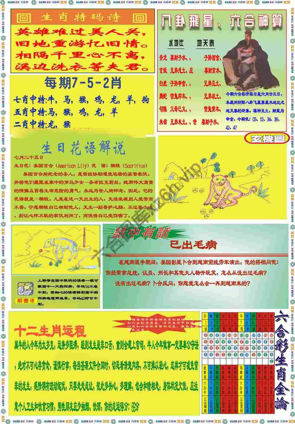 马经