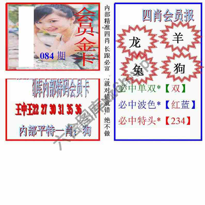 马经四肖会员报