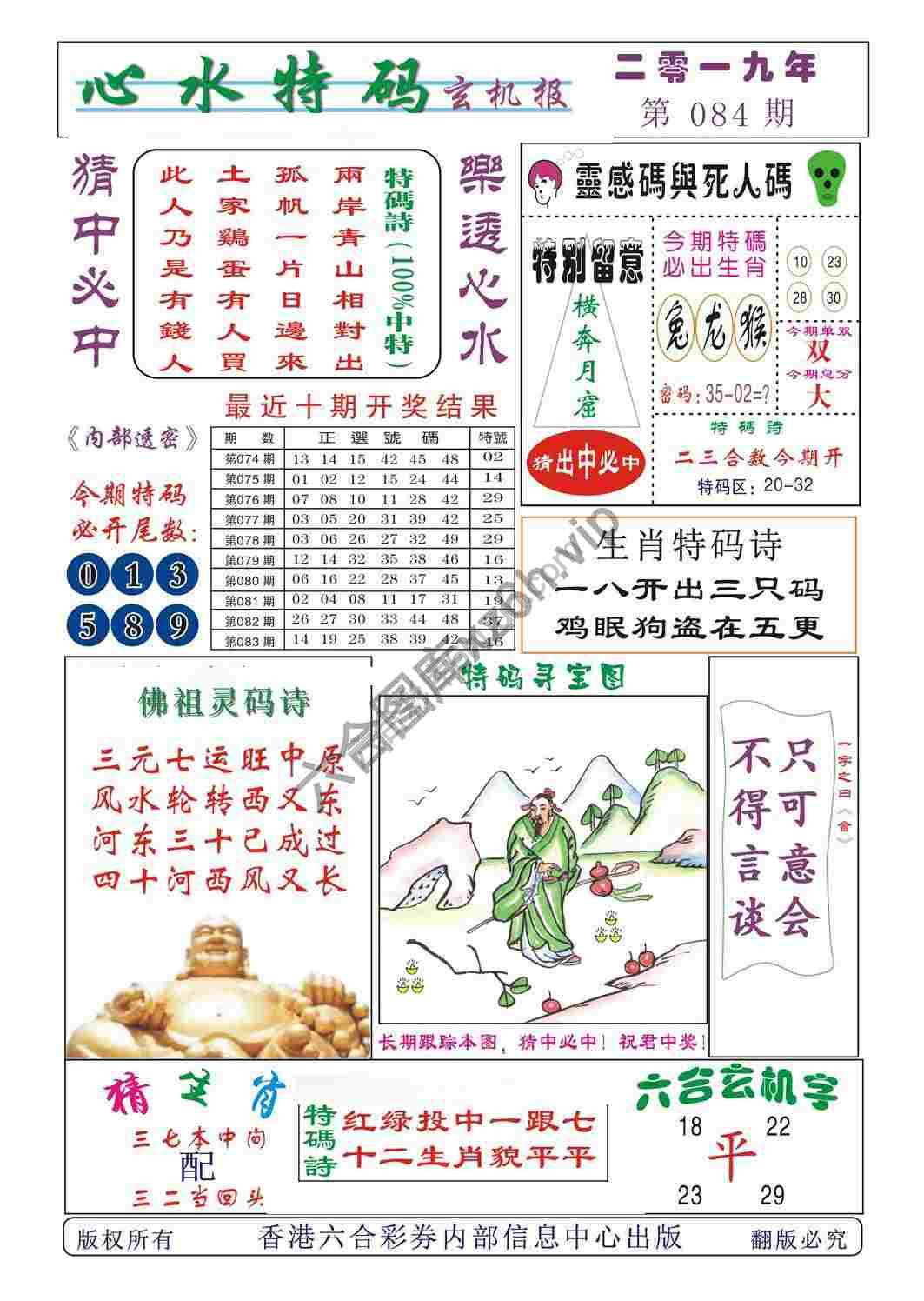 心水特码
