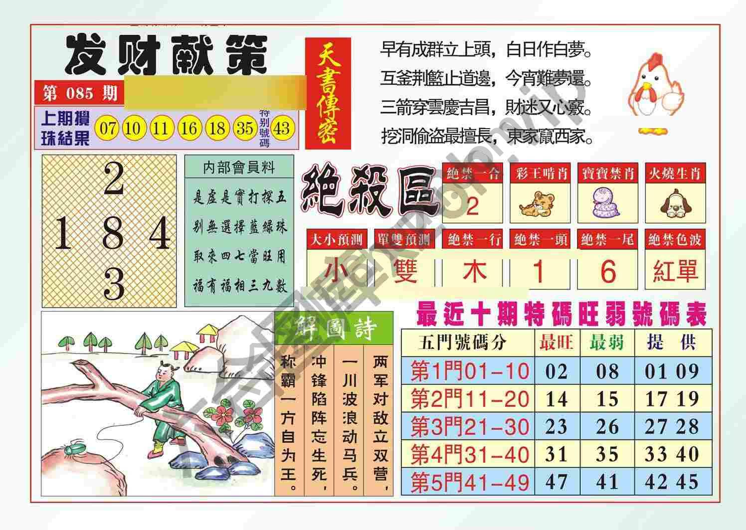 发财献策
