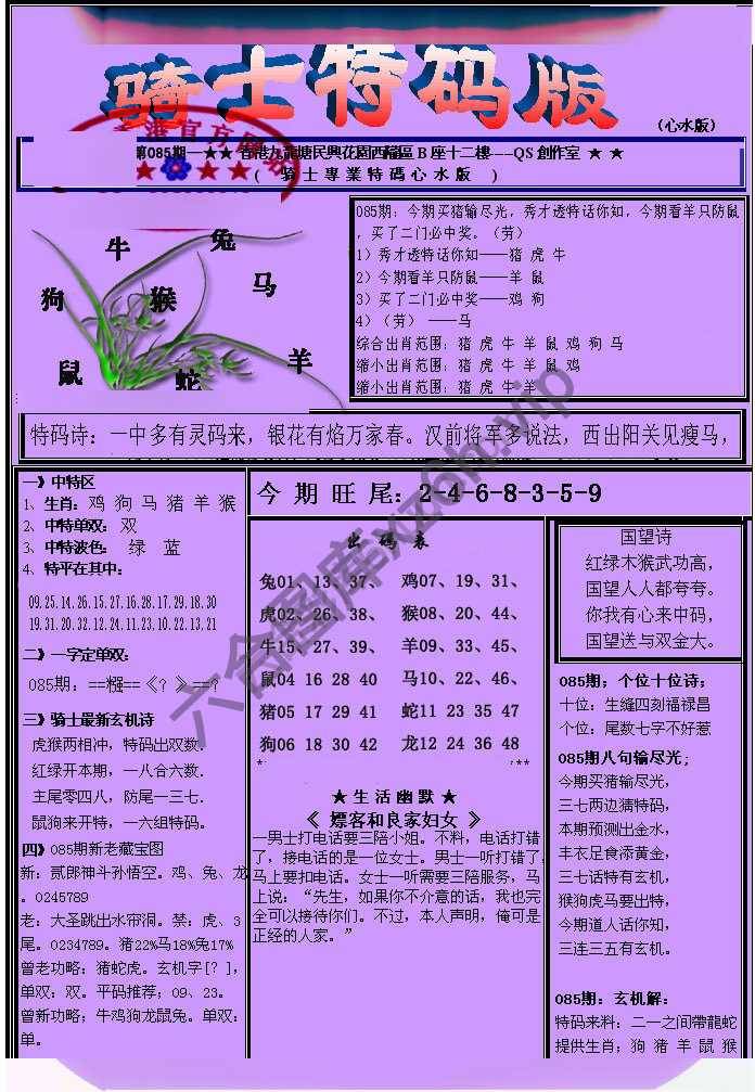 另类骑士特码版