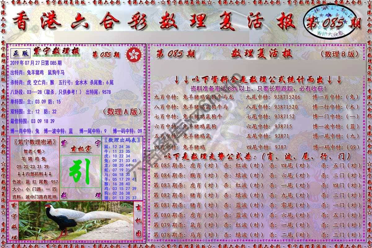 数理复活报
