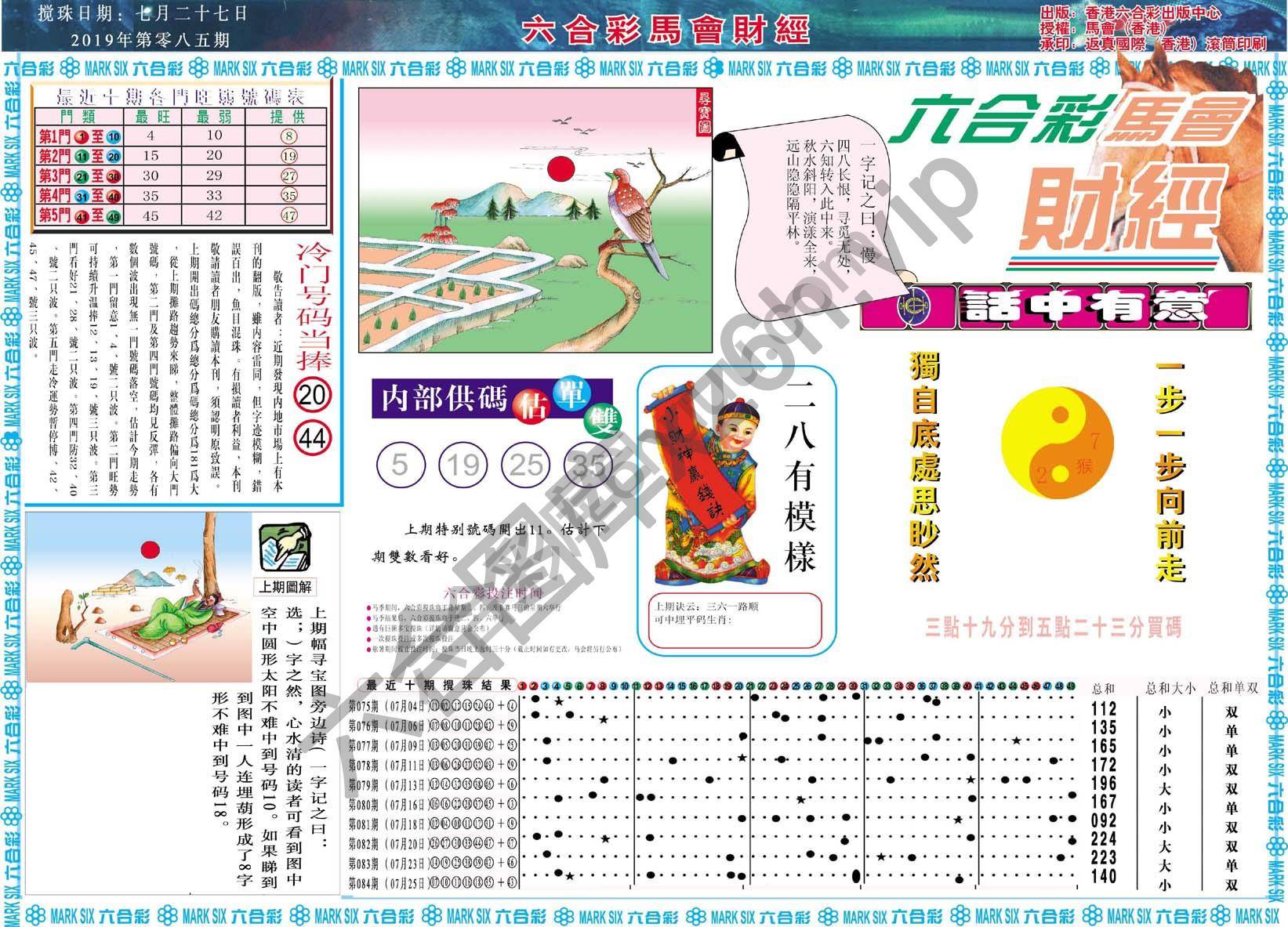 六合彩马会财经
