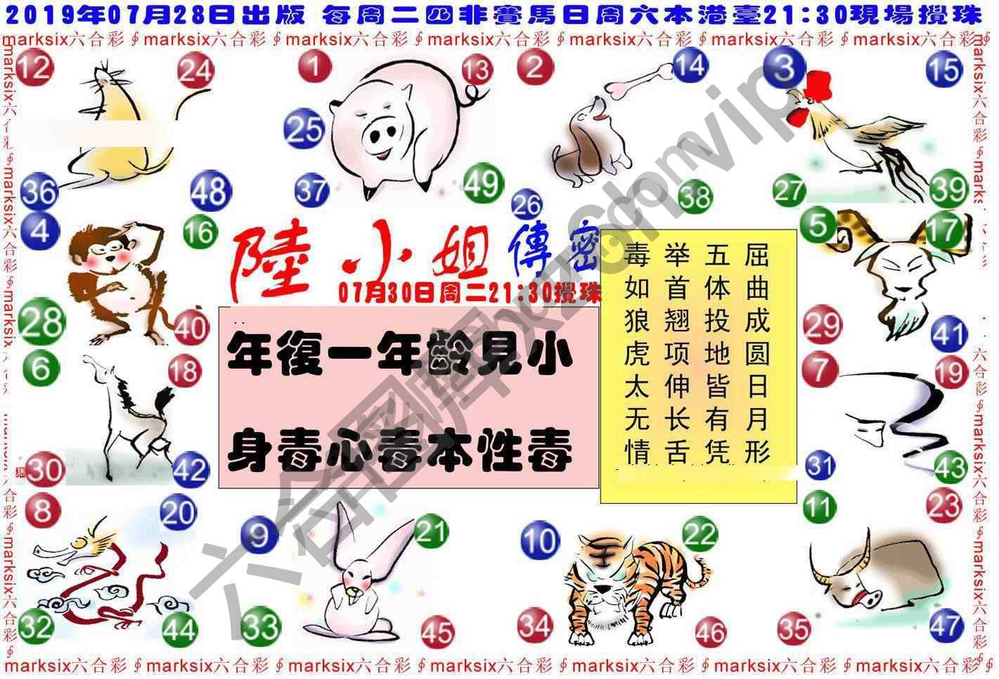 陆小姐传密