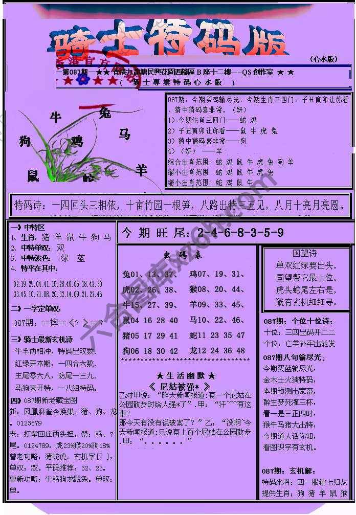 另类骑士特码版