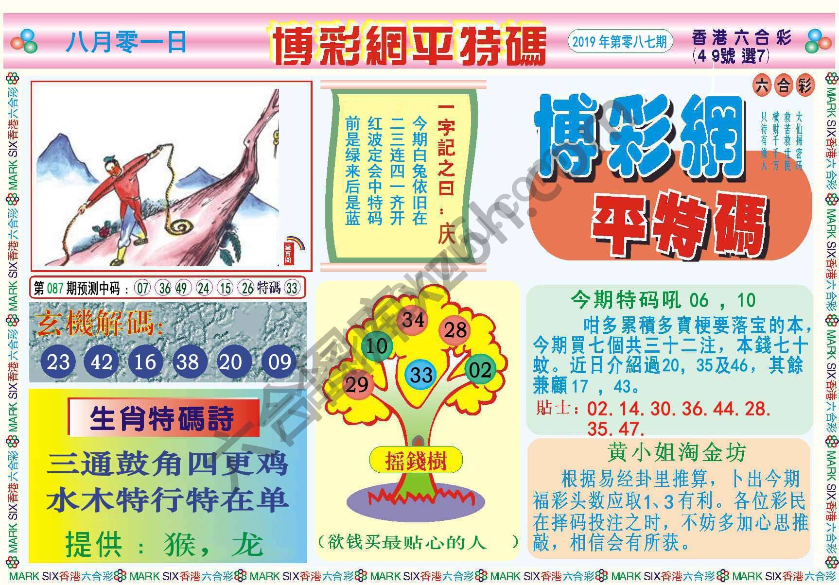 博彩网平特码