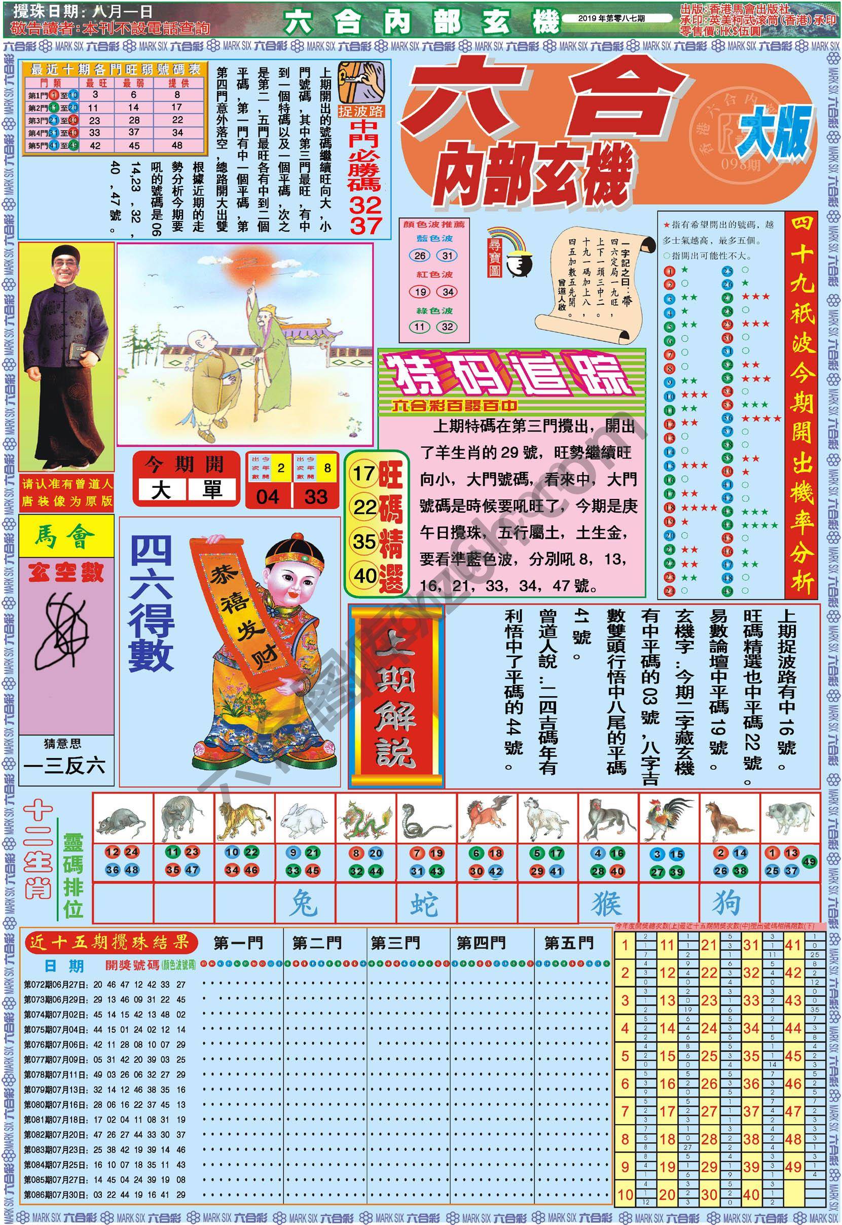 六合内部玄机