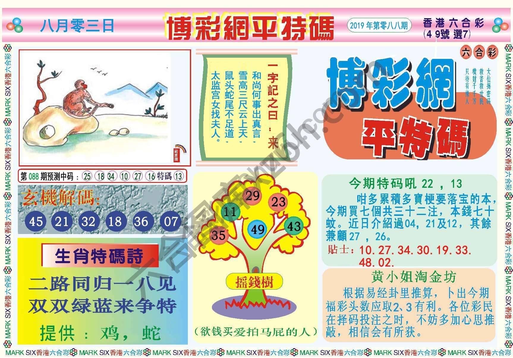 博彩网平特码