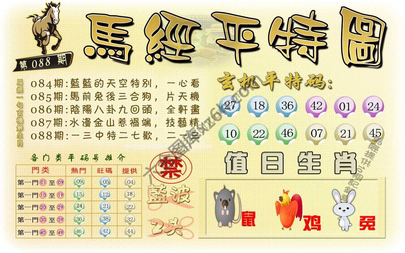马经平特图