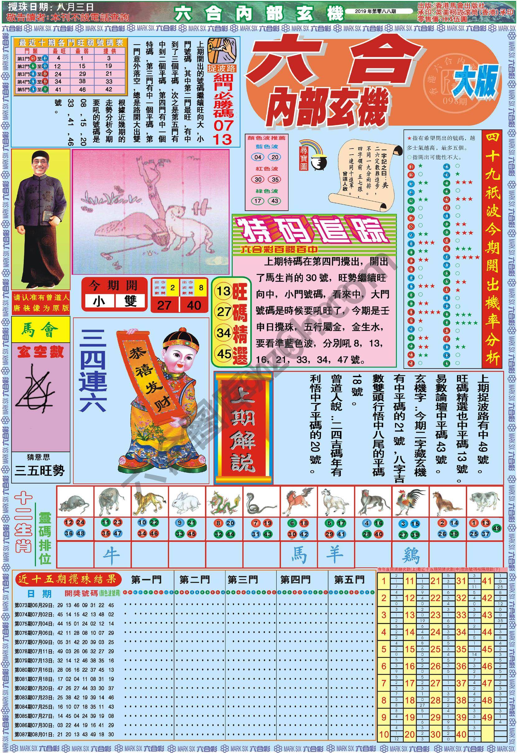 六合内部玄机