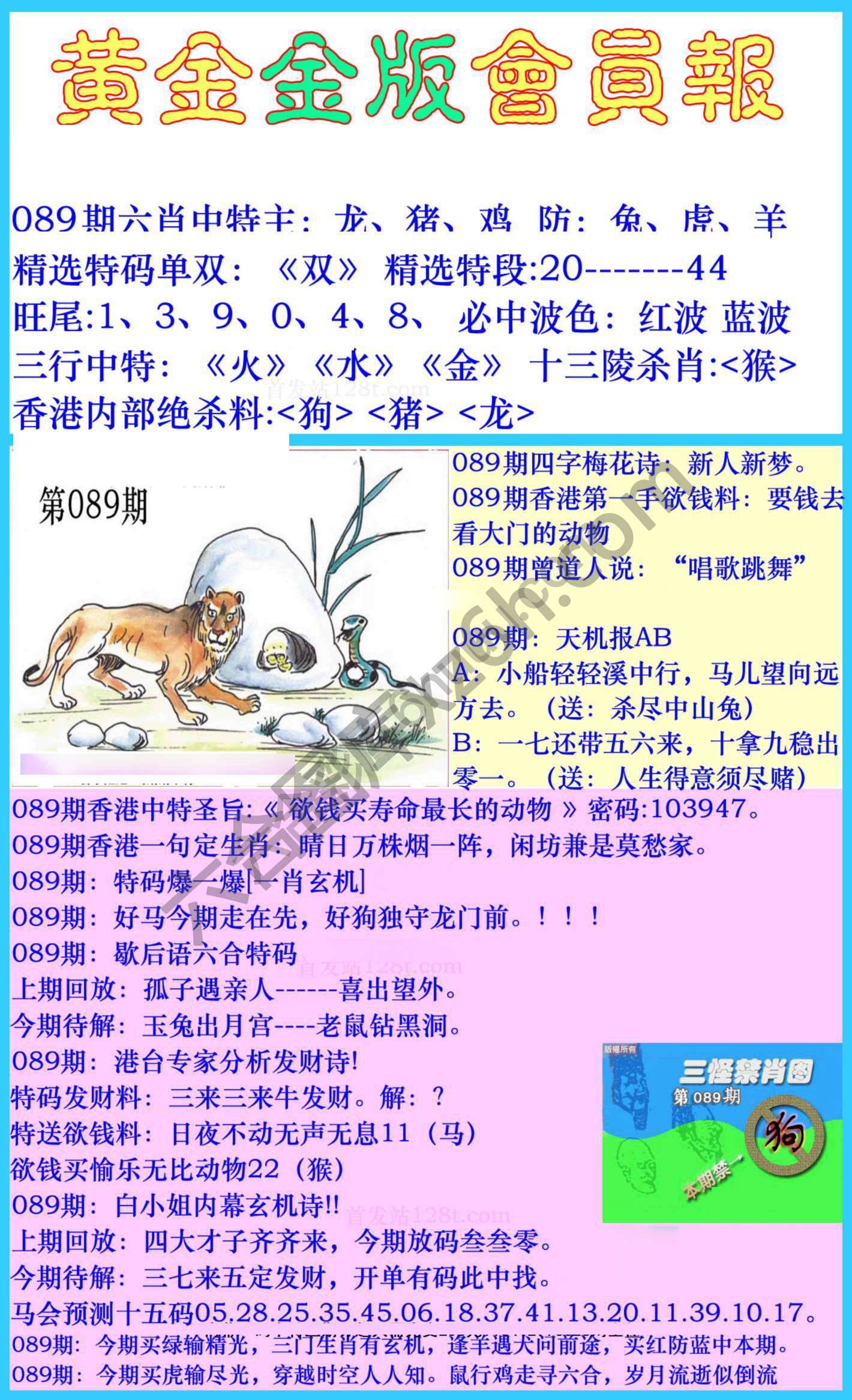 黄金金版会员报